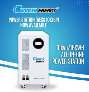 Cworth 16kwh/10kva all-in-one Energy Storage
